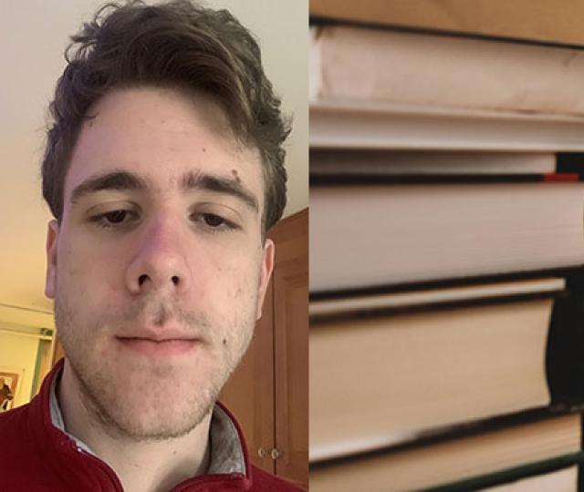Henry Cors and a bunch of books