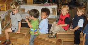 boys on train