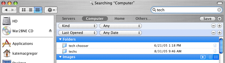 OSX Spotlight