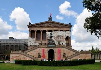 The Old National Gallery in Berlin, Germany
