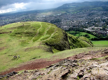 Photo of the view from the top of Arthur's Seat by Genna Rose Nethercott 09F