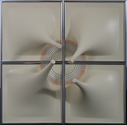 Paul Zelanski, untitled, molded plexiglass, 1970