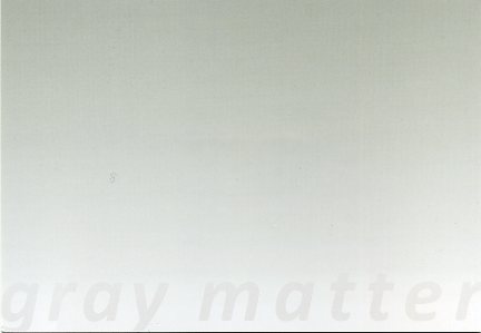 Grey Matter, a Diision III exhibition