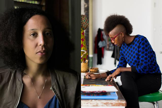 Hampshire College Alums Madeleine HuntEhrlich and Miatta Kawinzi