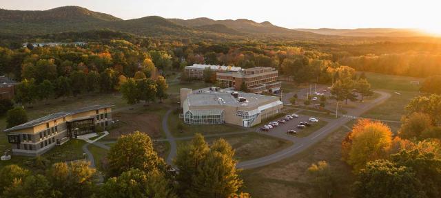 Drone Picture of Hampshire College 