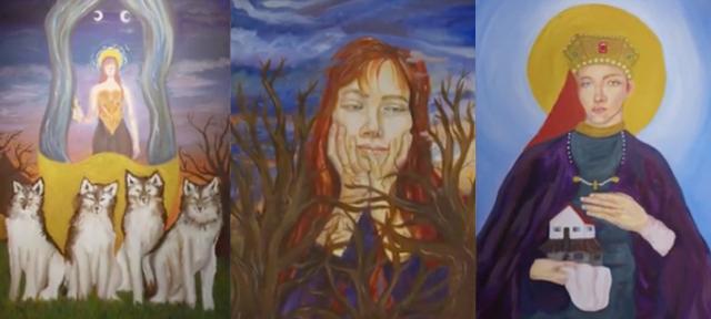 Kat Petruvic paintings