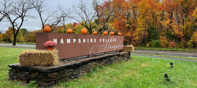 Hampshire College Sign FFW