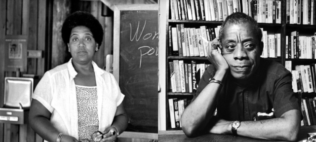 Audre Lorde and James Baldwin