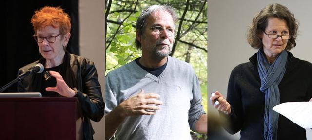 Margaret Cerullo, Brian Schultz, and Elizabeth Conlisk