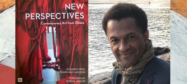 Cover of book New Perspectives: Contemporary Art from Ghana and Daniel Schrade