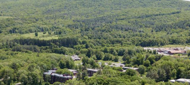 Aerial view of the Notch