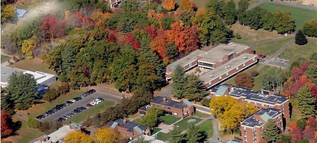 Hampshire College Campus in the Fall