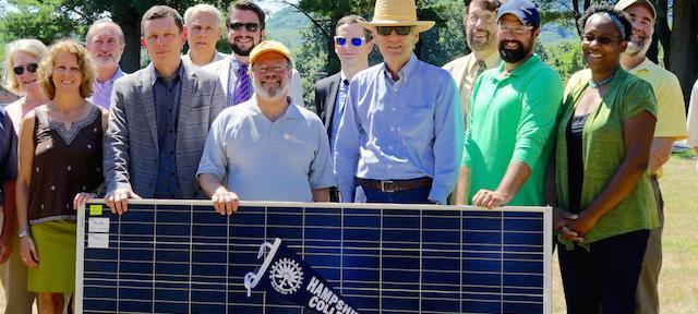 Groundbreaking Ceremony solar arrays August 2016