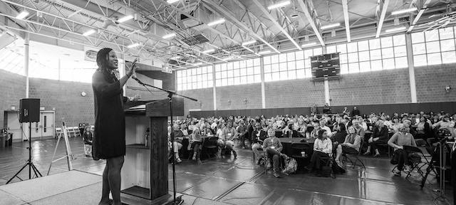 Majora Carter keynote address at Kern Center Dedication