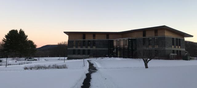 R.W. Kern Center at sunset