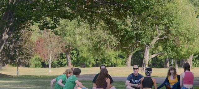 Group of students at Orientation 2016