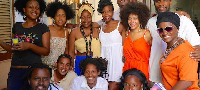 Aurelis Troncoso and friends, Hampshire In Cuba