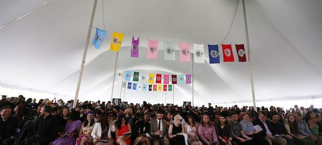 Hampshire College Commencement Flags