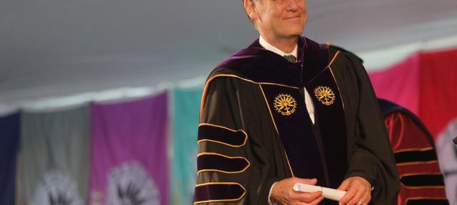 Hampshire College President Jonathan Lash