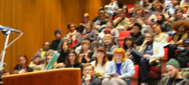 lecture hall audience