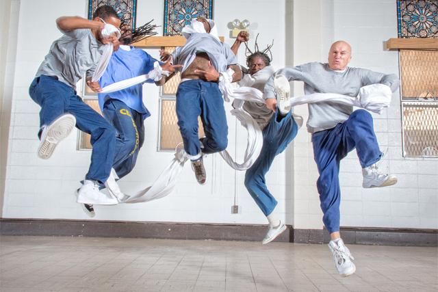 An image from ‘Boundaries Between Bodies’ Which Explores The Effects of Mass Incarceration Through Dance