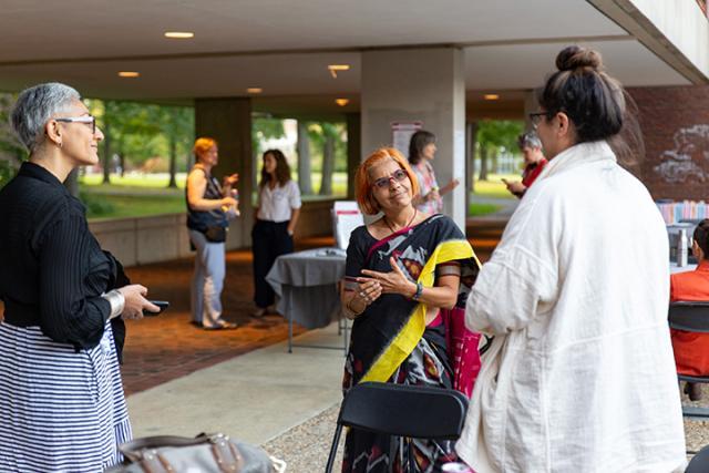 Five College Womens Center reception