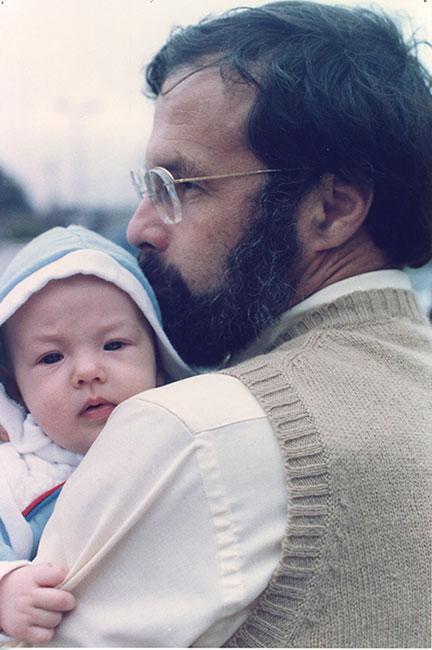 Bill Marsh with child