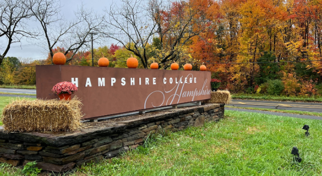 Hampshire College Sign FFW