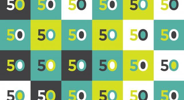 50th anniversary graphic