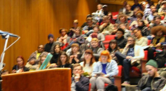 lecture hall audience