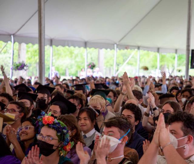 Commencement Crowd 2022