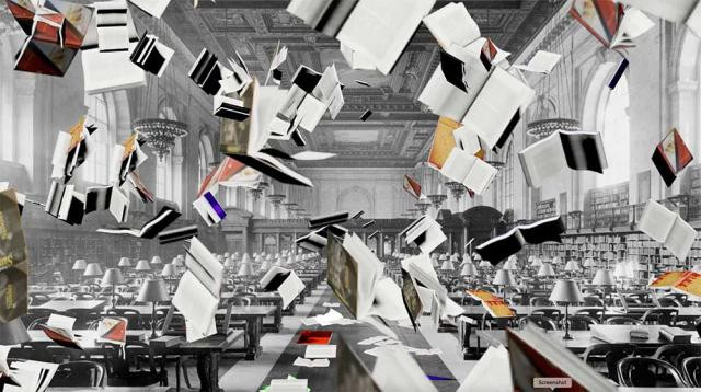 Contemporary Art Books and New York Public Library by Nicole Cohen