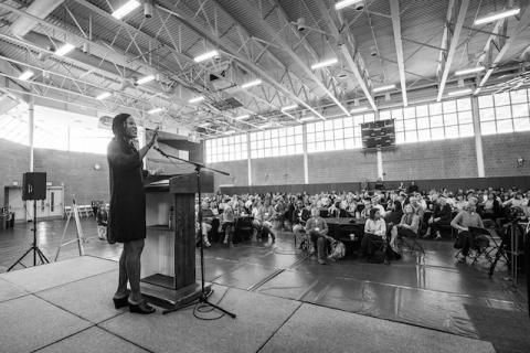 Majora Carter keynote address at Kern Center Dedication