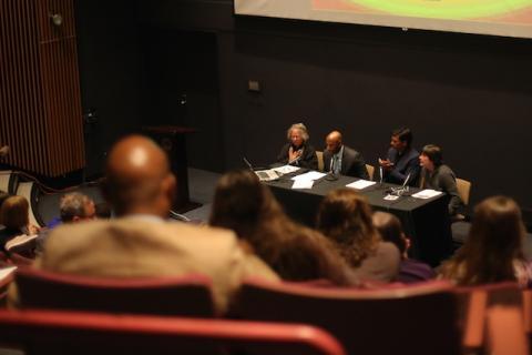 lecture hall panel event