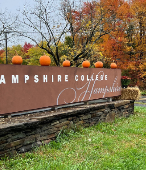 Hampshire College Sign FFW