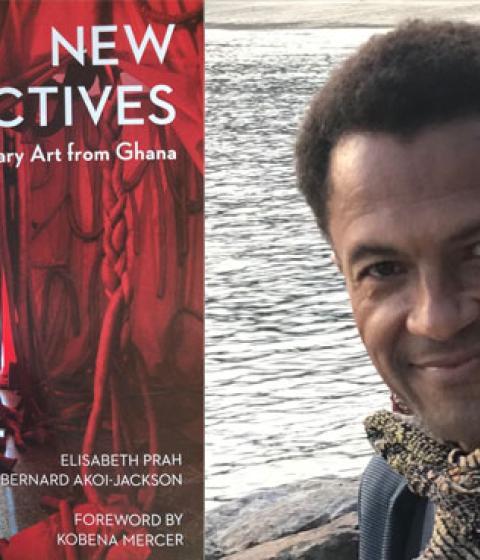 Cover of book New Perspectives: Contemporary Art from Ghana and Daniel Schrade