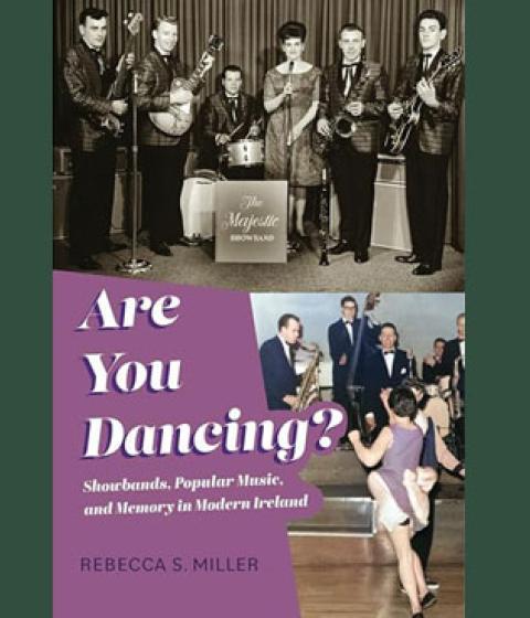 Becky Miller and the cover of her book, "Are We Dancing?"