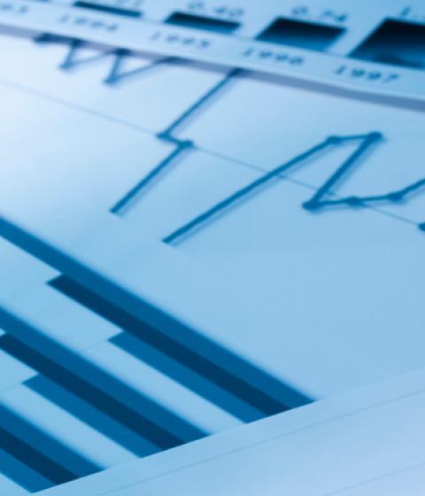 charts and spreadsheets