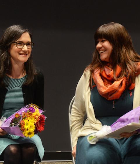 Natane Halasz and Sarah Steely  