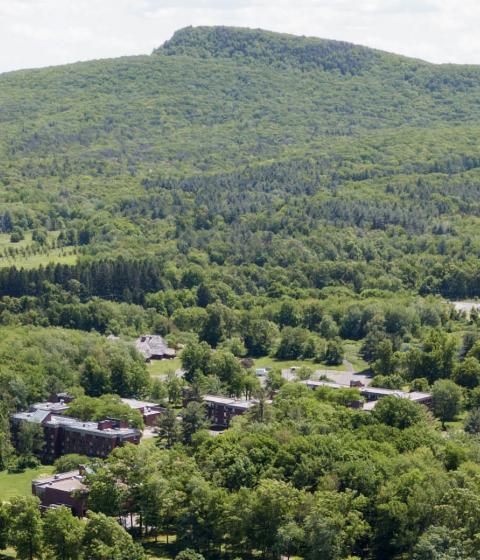 Aerial view of the Notch
