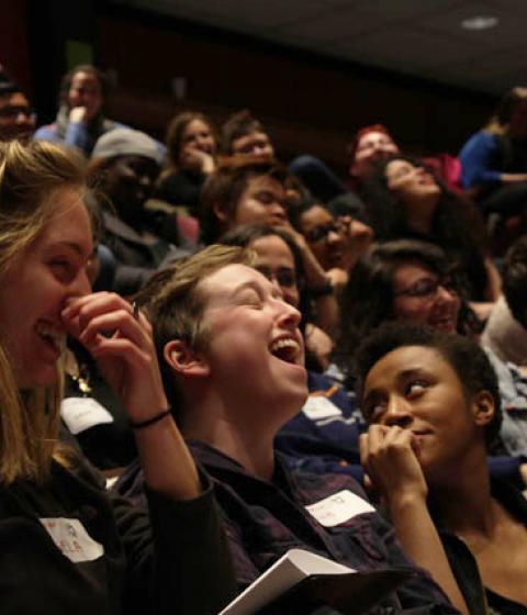 An image from The Five College Queer Gender and Sexuality Conference hosted by Hampshire College