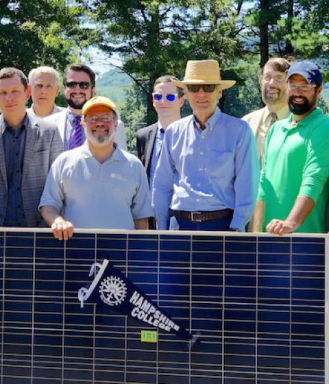 Groundbreaking Ceremony solar arrays August 2016