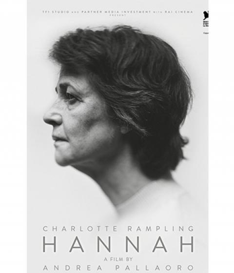 Movie poster for the movie 'Hannah,' which will be screened at Hampshire College on March 27 as part of the Tashmoo Lecture Series