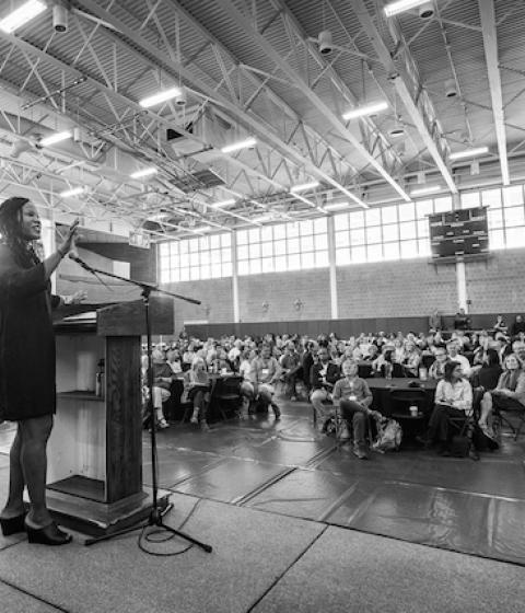 Majora Carter keynote address at Kern Center Dedication