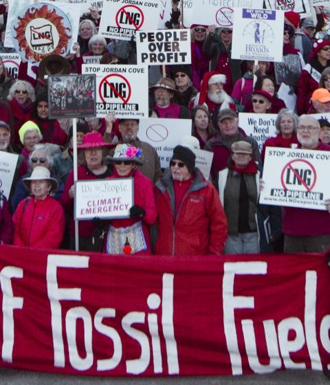 pipeline protest