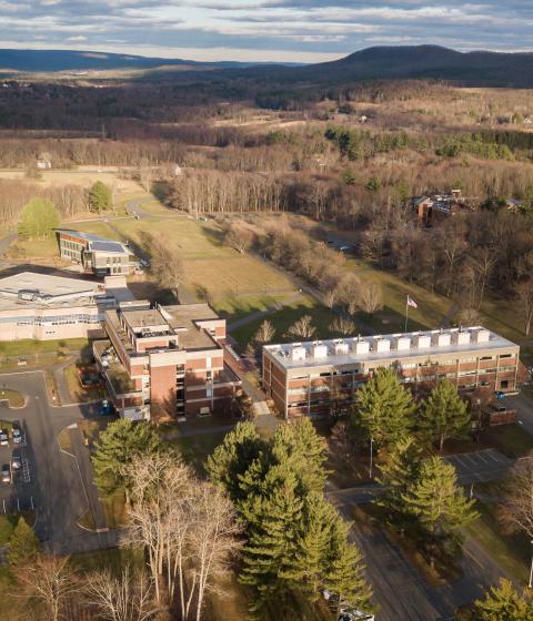 Campus as seen from above