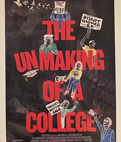 Unmaking of a College film poster