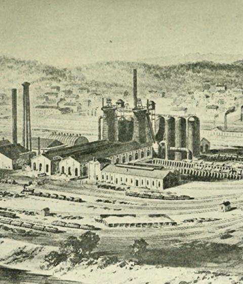carnegie steel works, hampshire college div iii project